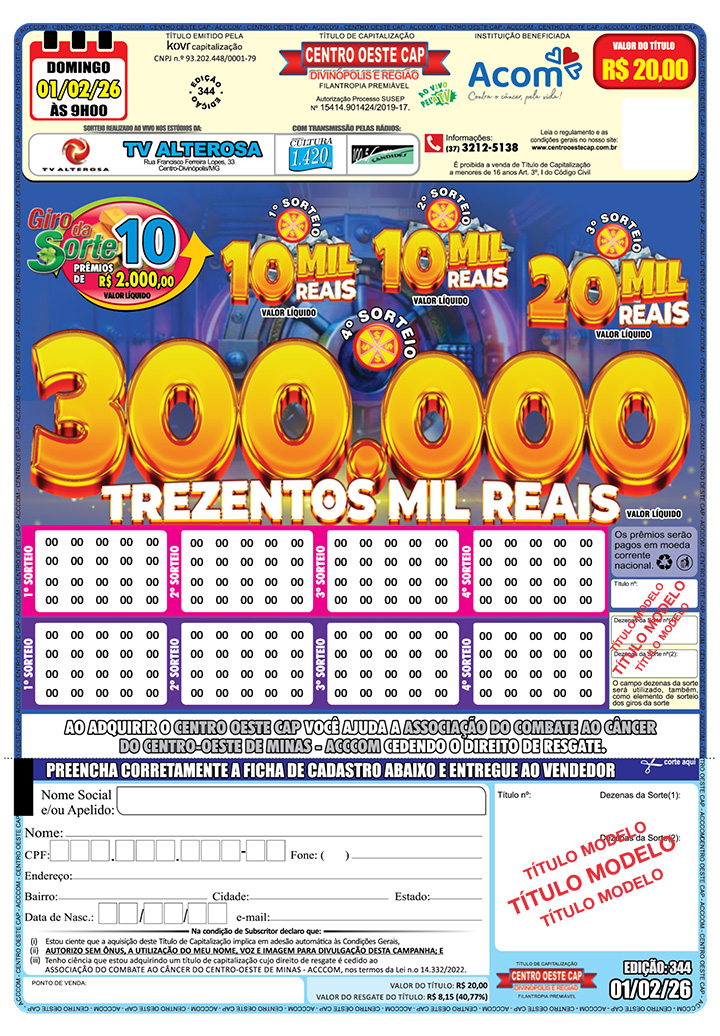 premiação de domingo no centro oeste cap centro oeste cap premiação para domingo