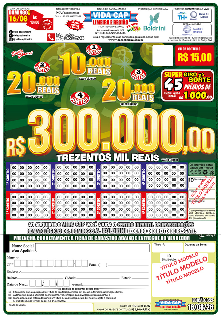 Vida Cap Limeira